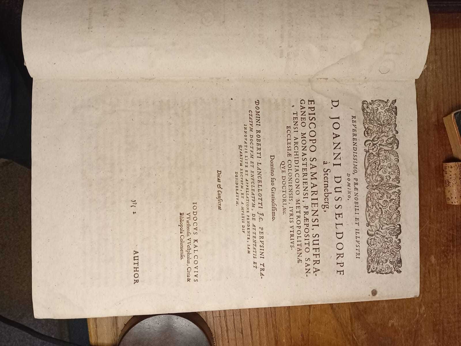 Tractatus de Attentatis et innovatis Roberto Lancelotto 1652