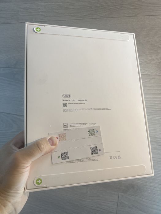 MCNT4 Apple iPad Air 13, 512GB, Wi-Fi, Space Gray (2025)