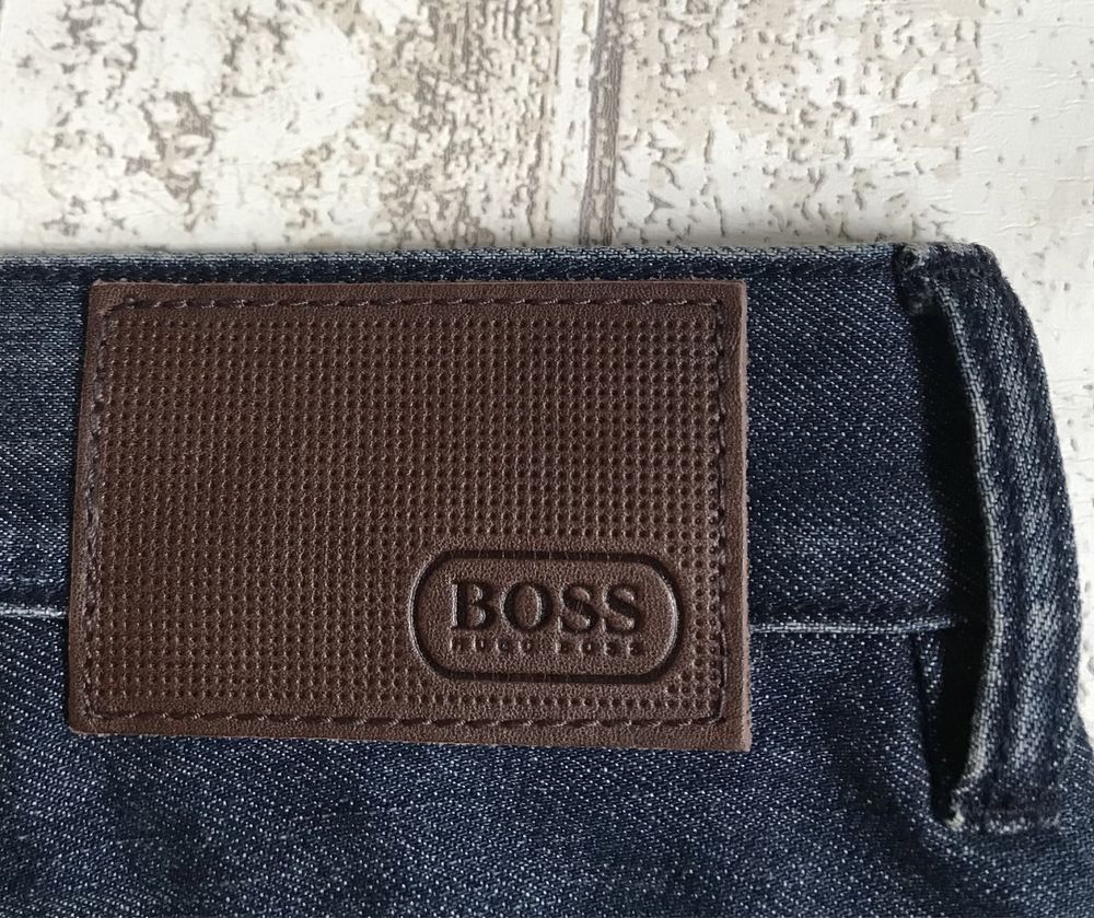 Męskie Spodnie Jeansy Hugo Boss Green Regular C-Kansas 35x32 Nowe !