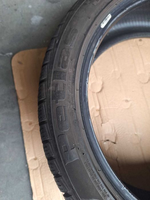 opona zimowa używana 215/45/18 głębokość bieżnika 6mm