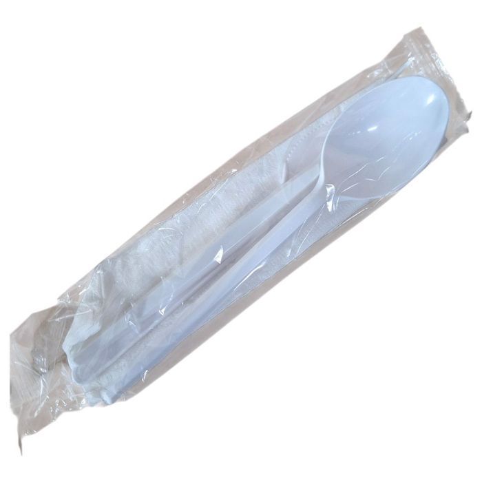sztućce nóż widelec łyżka serwetka ps 350szt