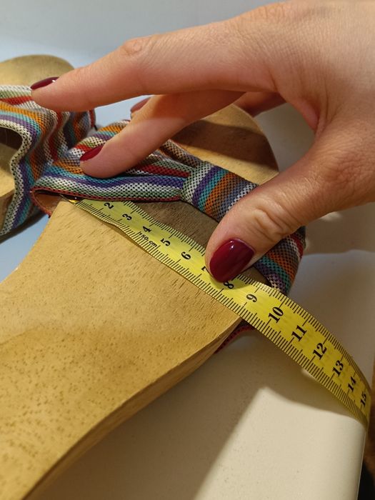 Drewniane klapki ZARA r. 41