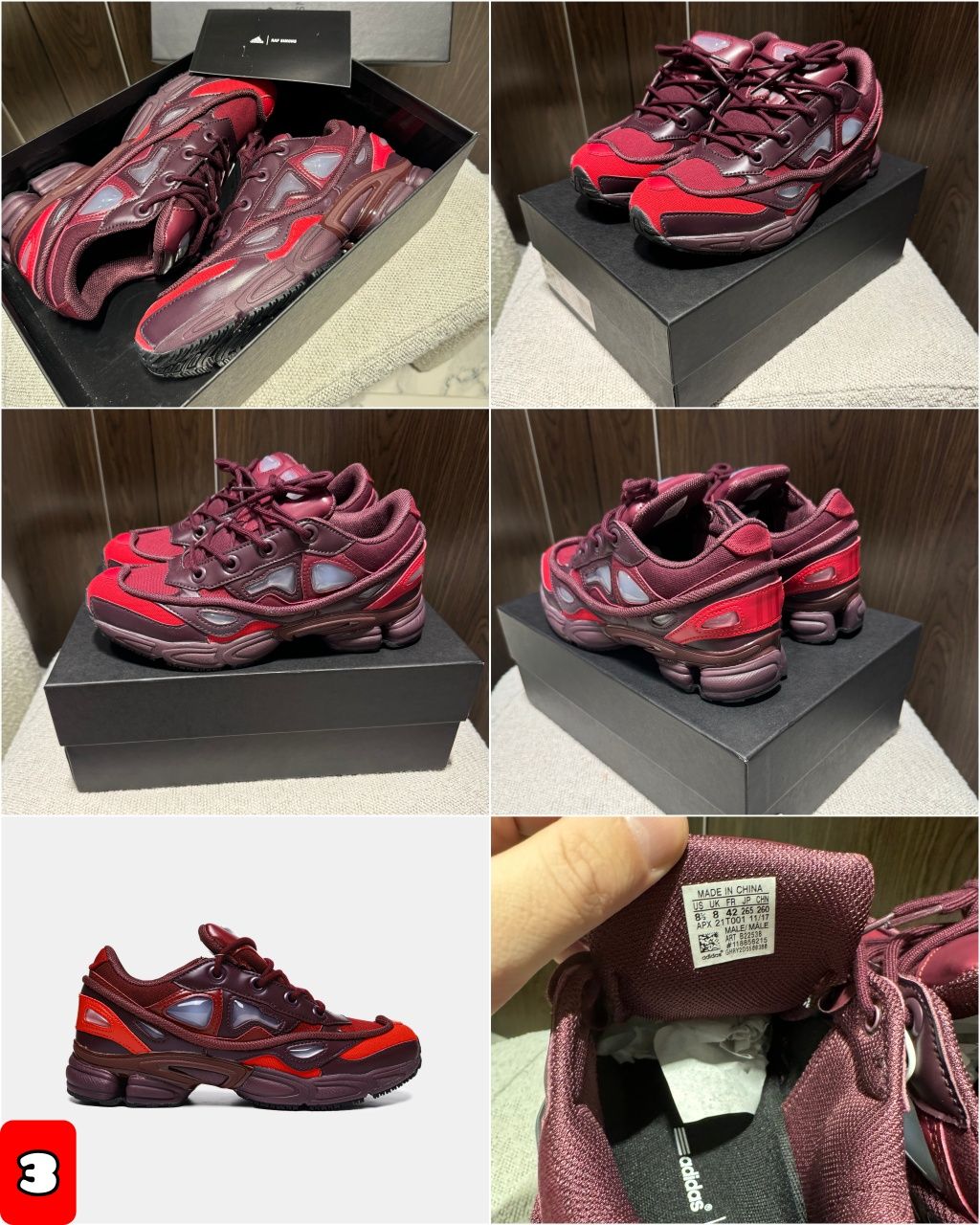 БЕЗ ПЕРЕДПЛАТИ‼️Кросівки Adidas RAF Simons Ozweego 3 / 40-45, ПРЕМІУМ