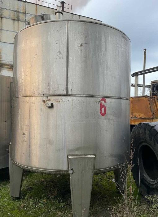 Ємність нержавіюча 8 м³ |Резервуар|Бак з нержавійки|Цистерна|Силос|