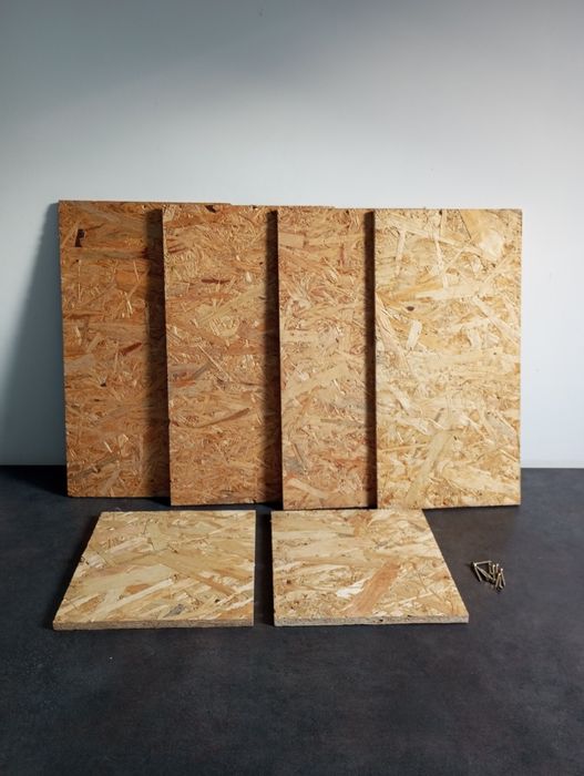 Płyty paździerzowe po demontażu skrzyneczki