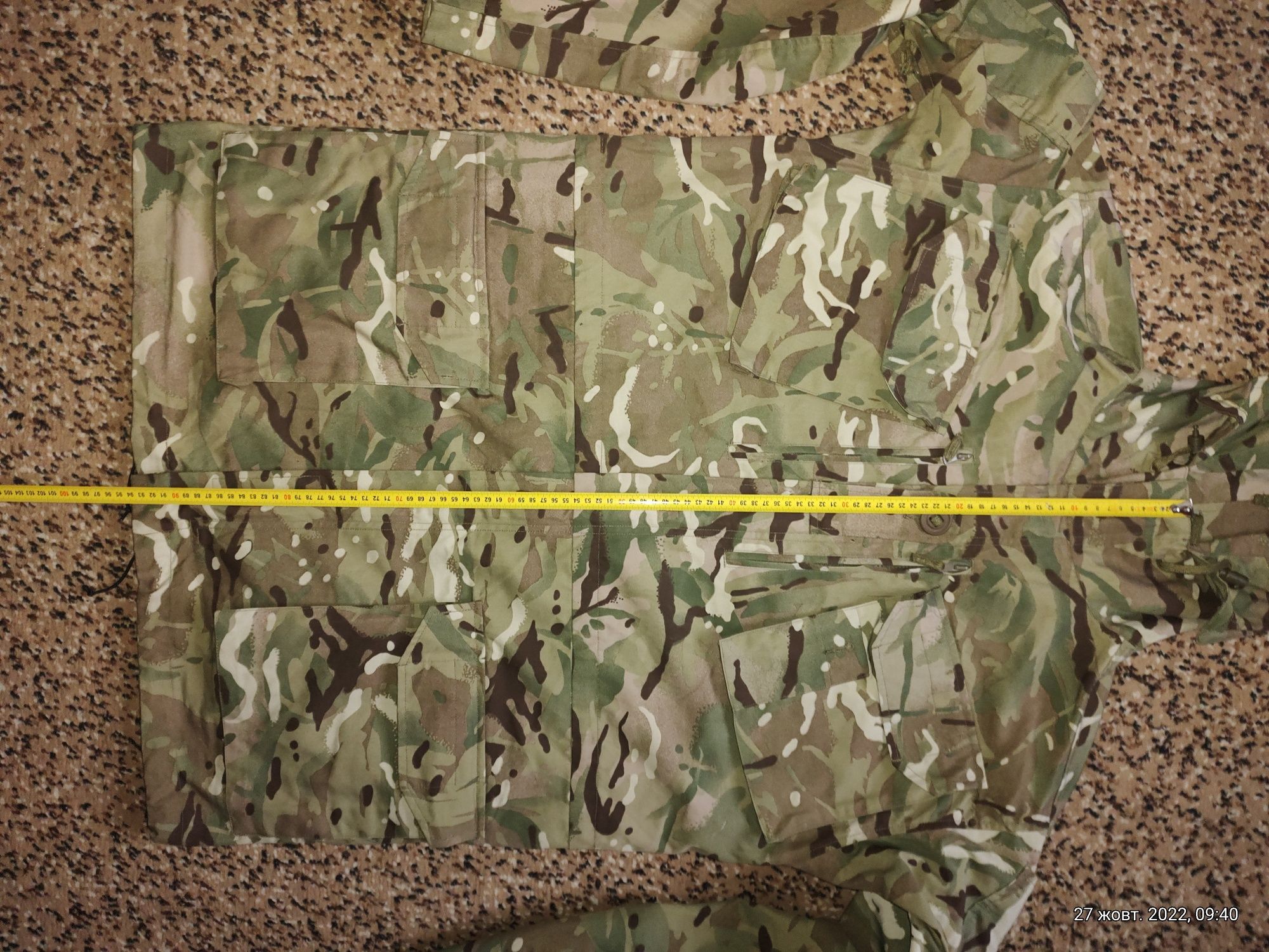 Парка 190/104 Smock 2, Combat, Windproof MTP куртка Британської армії