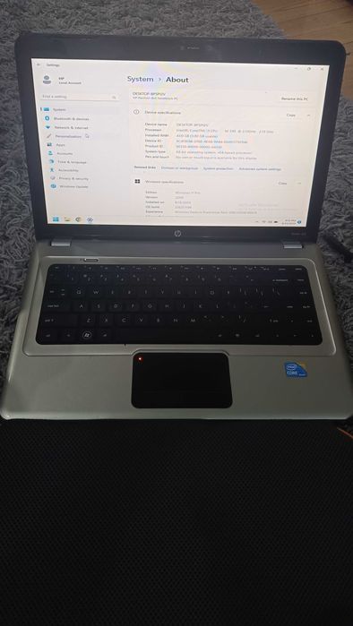 laptop HP Pavilion dv5 + zasilacz + etui, intel i3