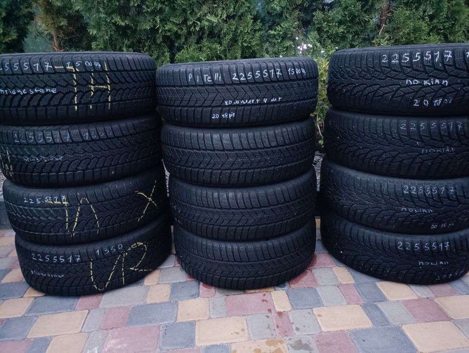 Pirelli NEXEN 215/225/55 R17 комплект зимових шин nokian 225×50 р17