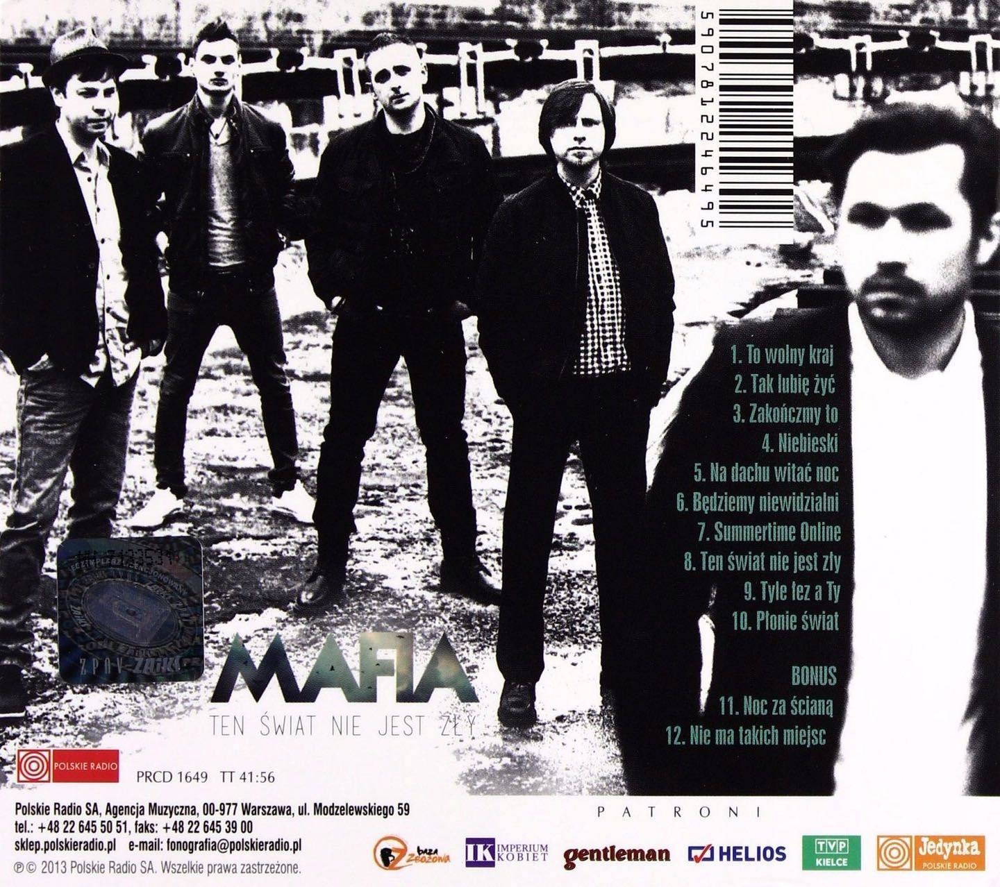 Mafia - Ten Świat Nie Jest Zły (CD) NOWA