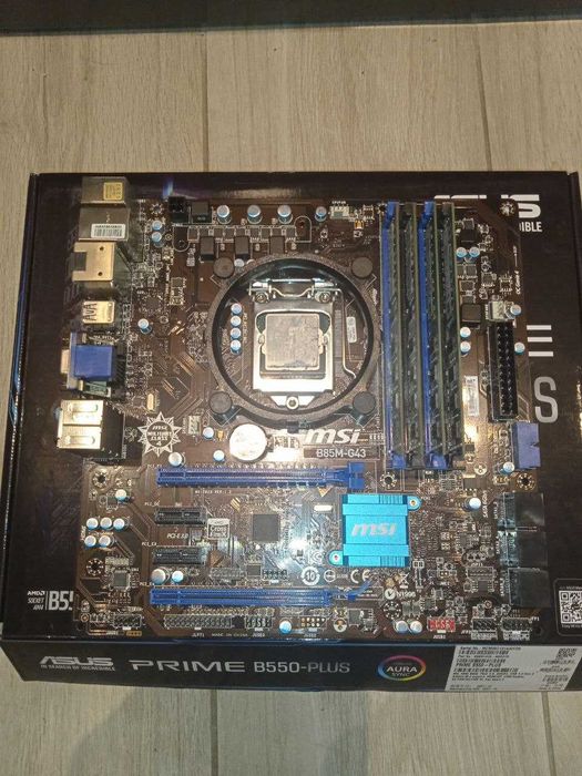 Zestaw komputerowy – Intel Xeon e3 1270v3 + MSI B85M + 16 GB RAM DDR3