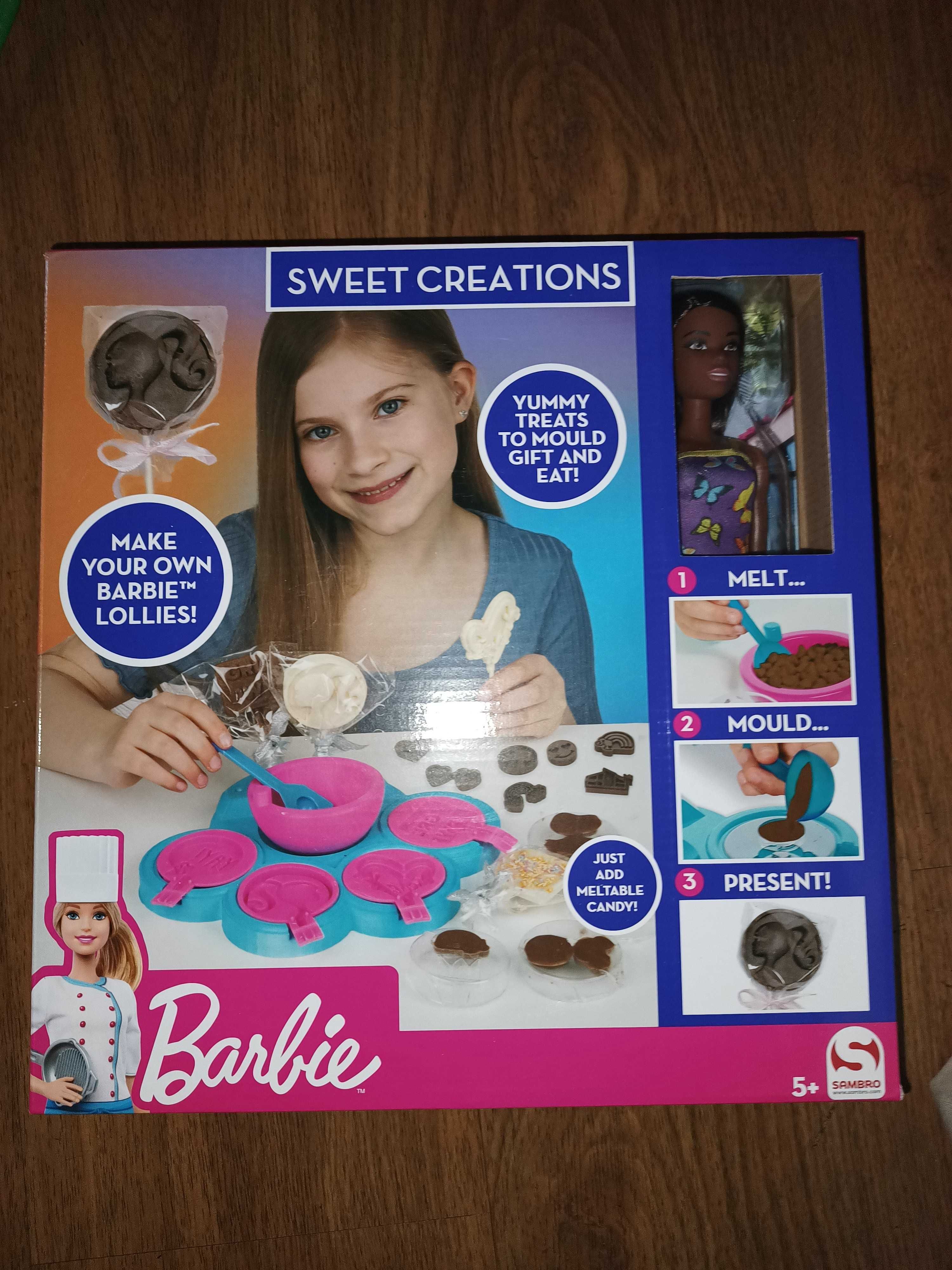 Nowy zestaw Barbie Fabryka Lizaków czekoladowych