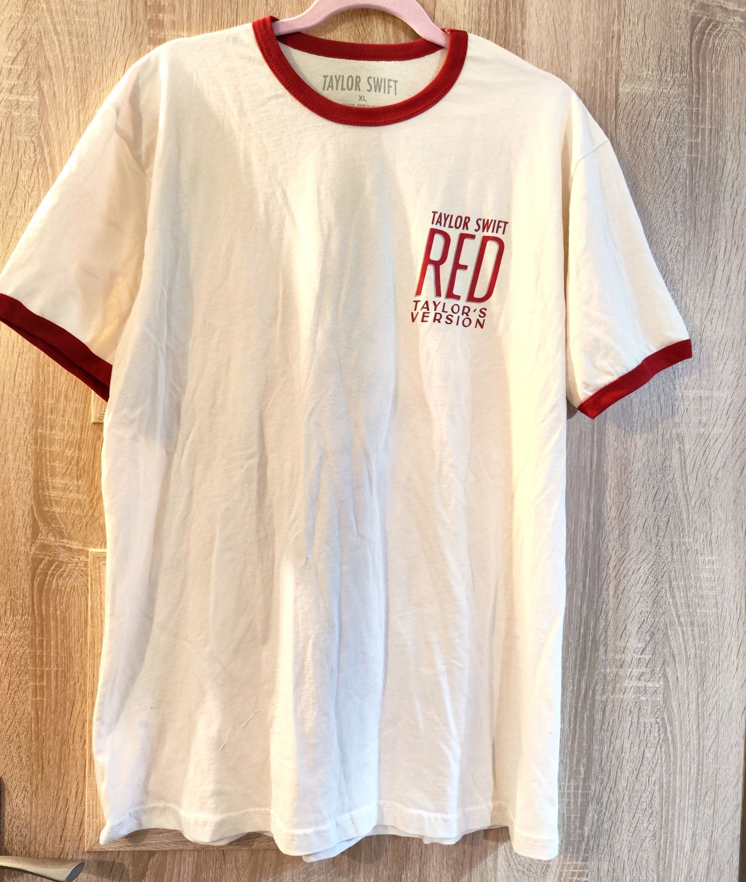 Koszulka tshirt merch Taylor Swift red Taylor's version