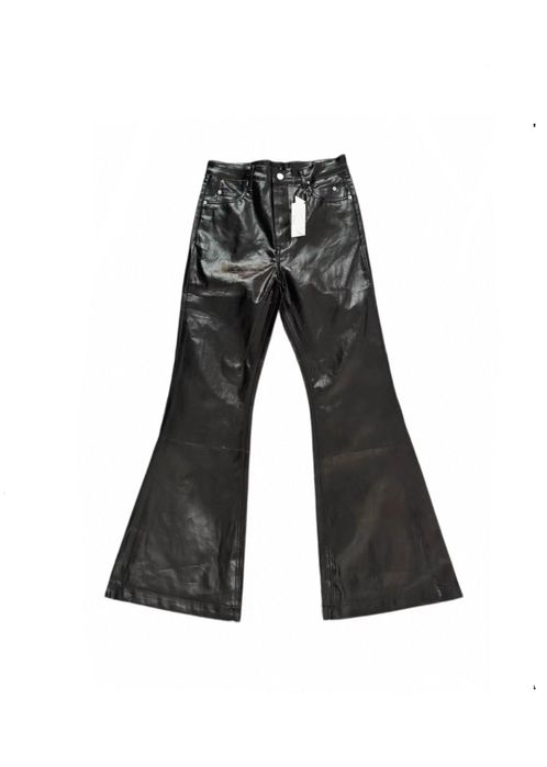 джинсы rick owens баленсочка клеш bolana