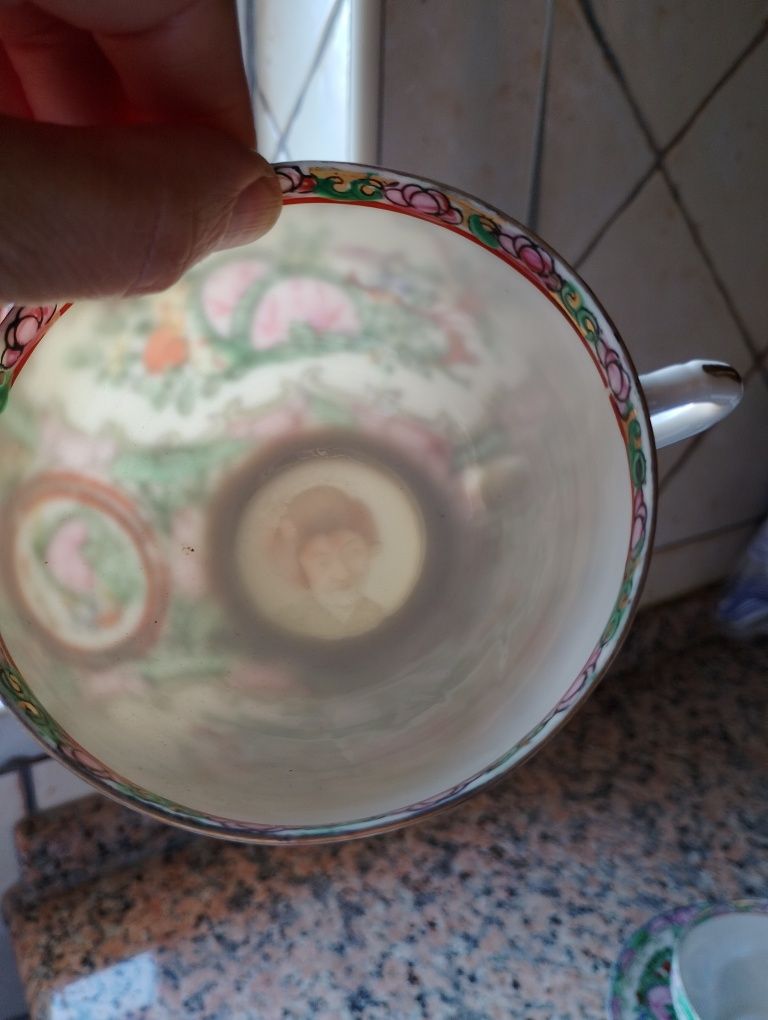 Louça porcelana Chinesa,Mandarim fabrica em Macau