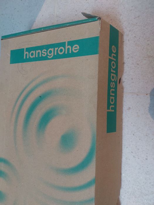 Hansgrohe klik klak brąz szczotkowany z przelewem
