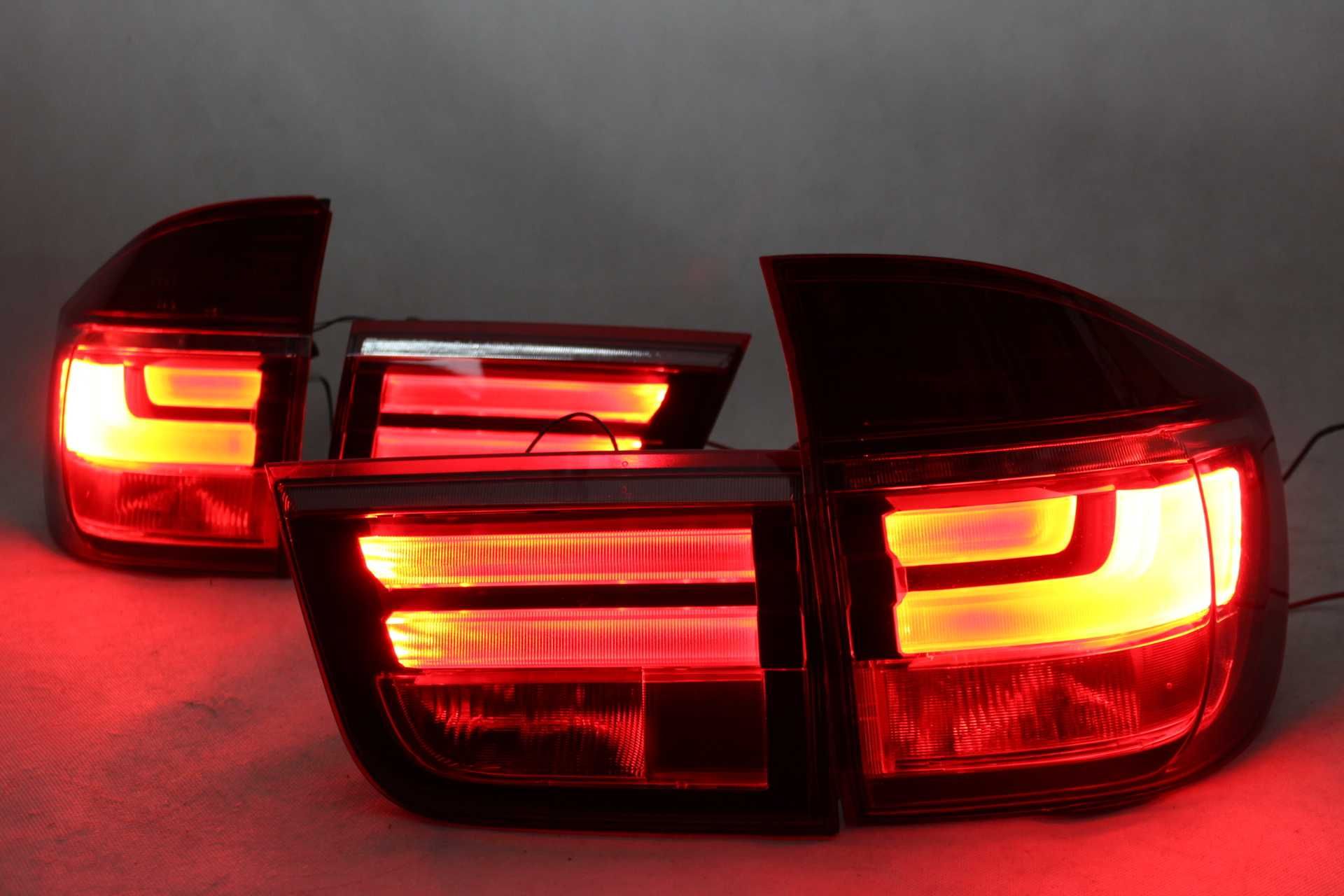 Lampy światła tył tylne BMW X5 E70 07-10 Diody LED BAR Tuning IGŁA