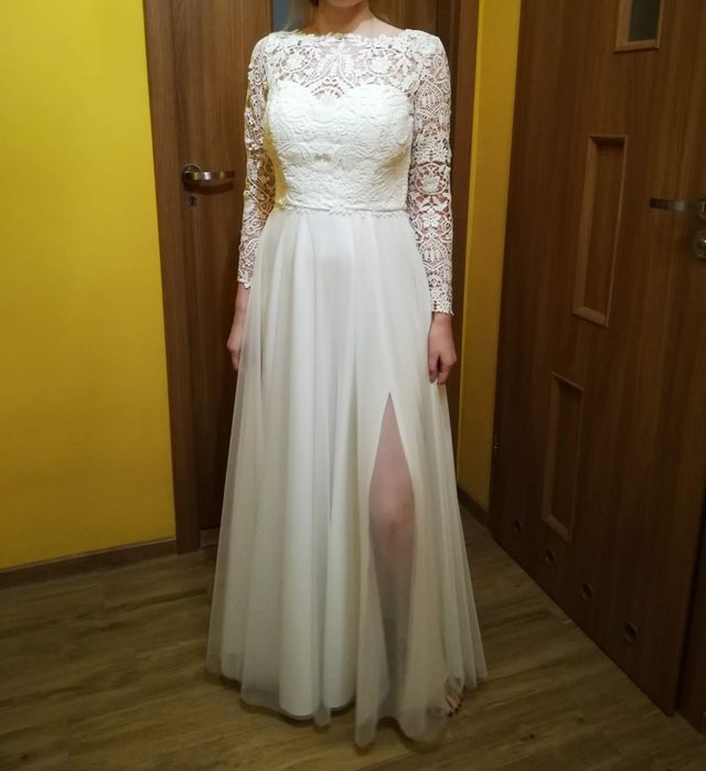 Suknia ślubna Dama Couture koronka l