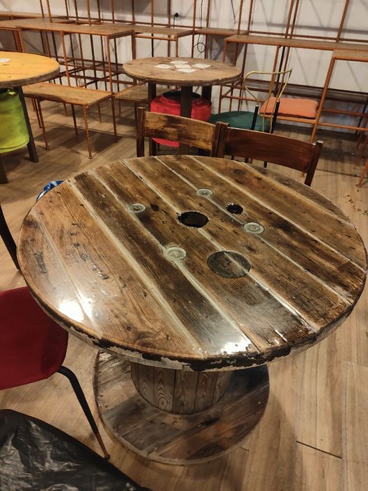 Mesas de interior ou exterior