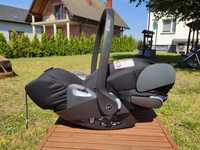 Fotelik Cybex Cloud Z i-Size Deep Black Nosidełko do bazy obrotowej