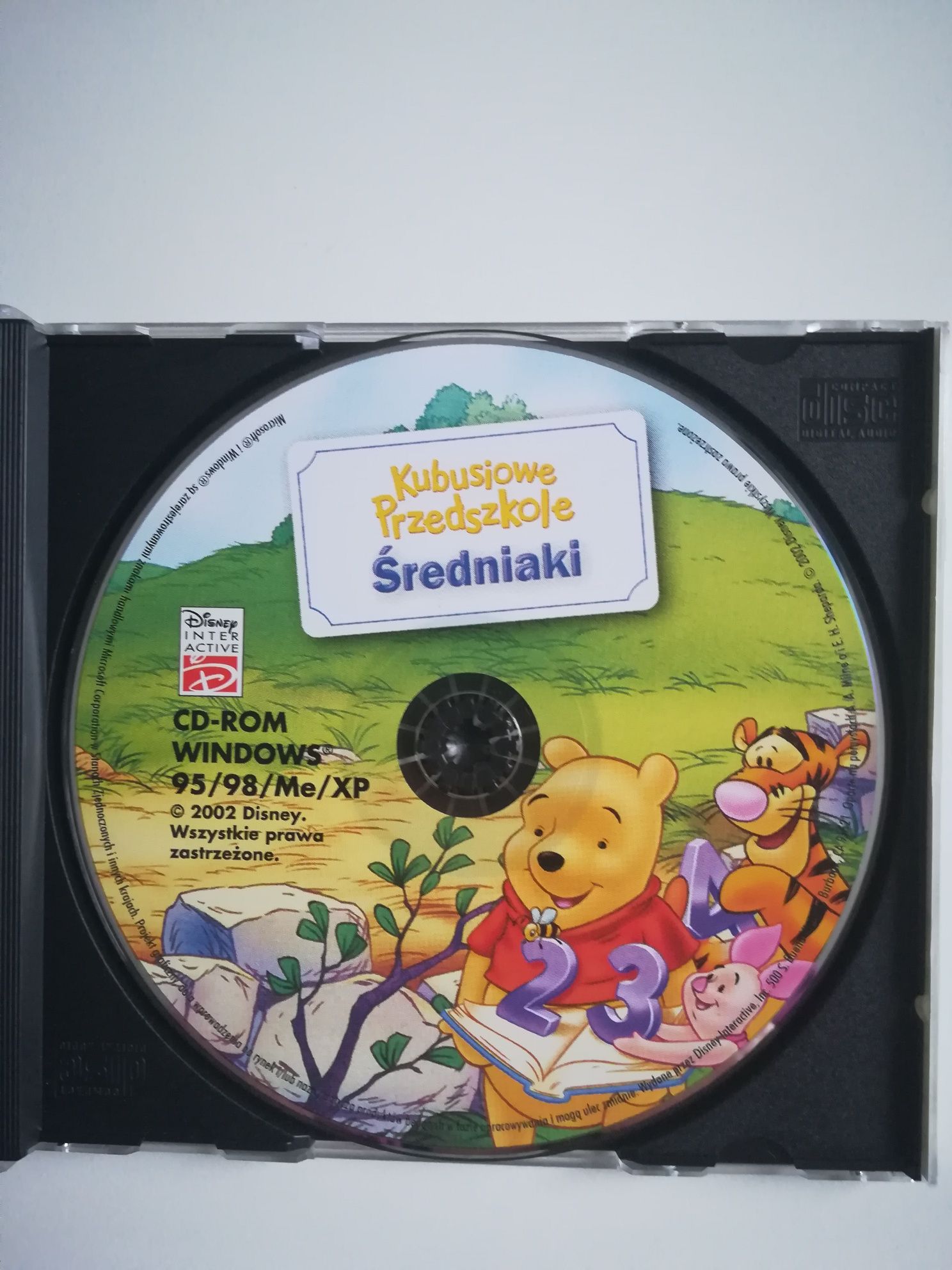 Kubusiowe Przedszkole - Średniaki-Disney edukacja PC/CD