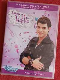 Violetta - serial sezon 2 część 2 płyta dvd - disney chanell