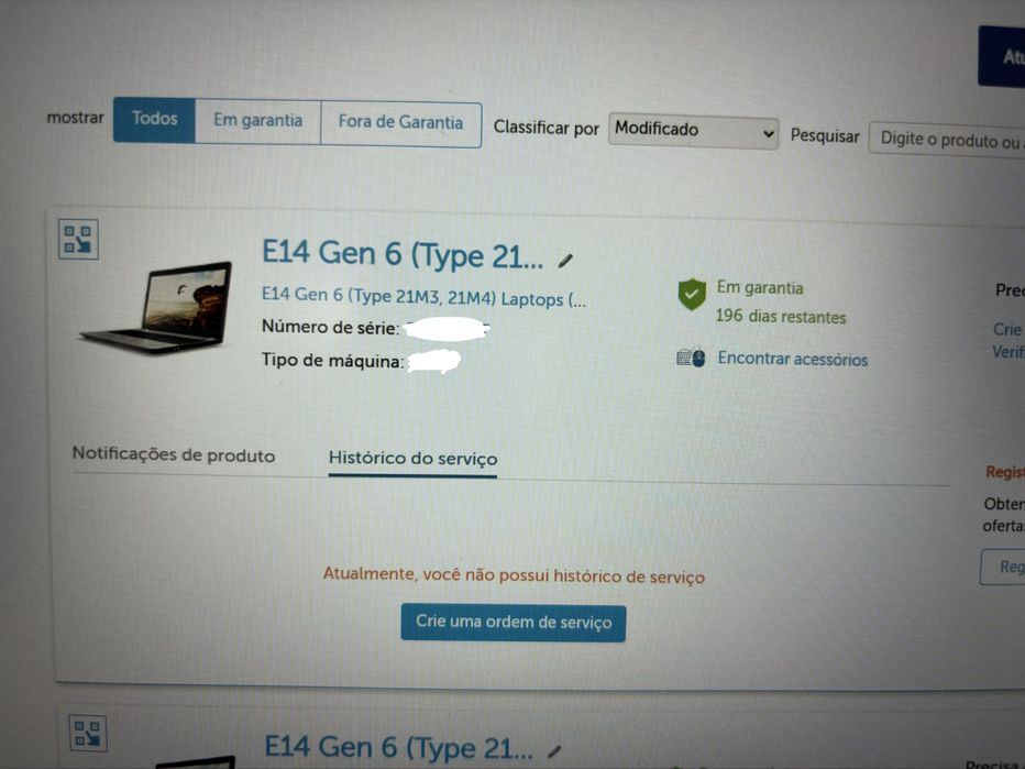 Lenovo thinkpad E14 Gen6 AMD Ryzen7 16gb memoria 512gb RAM