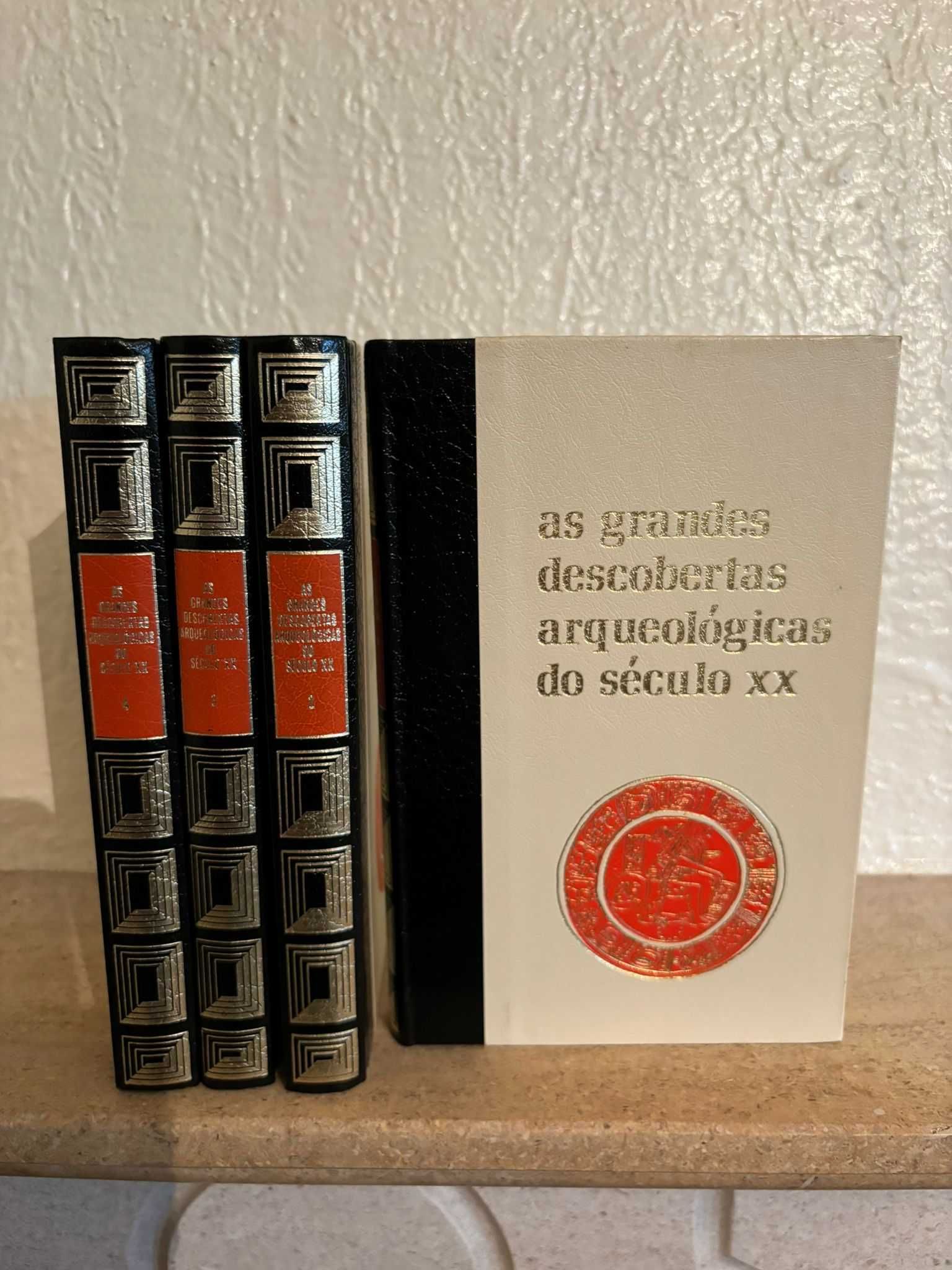 As grandes Descobertas arqueológicas do século XX, 4 Volumes