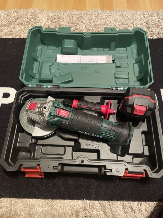 Akumulatorowa szlifierka kątowa z akumulatorem 20V/4AH GWARANCJA !!!