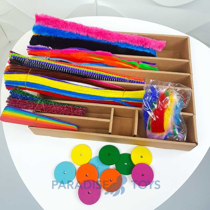 Майстерня ідей 1100 елементів | Подарунок для дітей Набор творчества