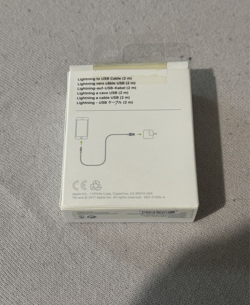 Кабель Apple Lightning to USB 2 м