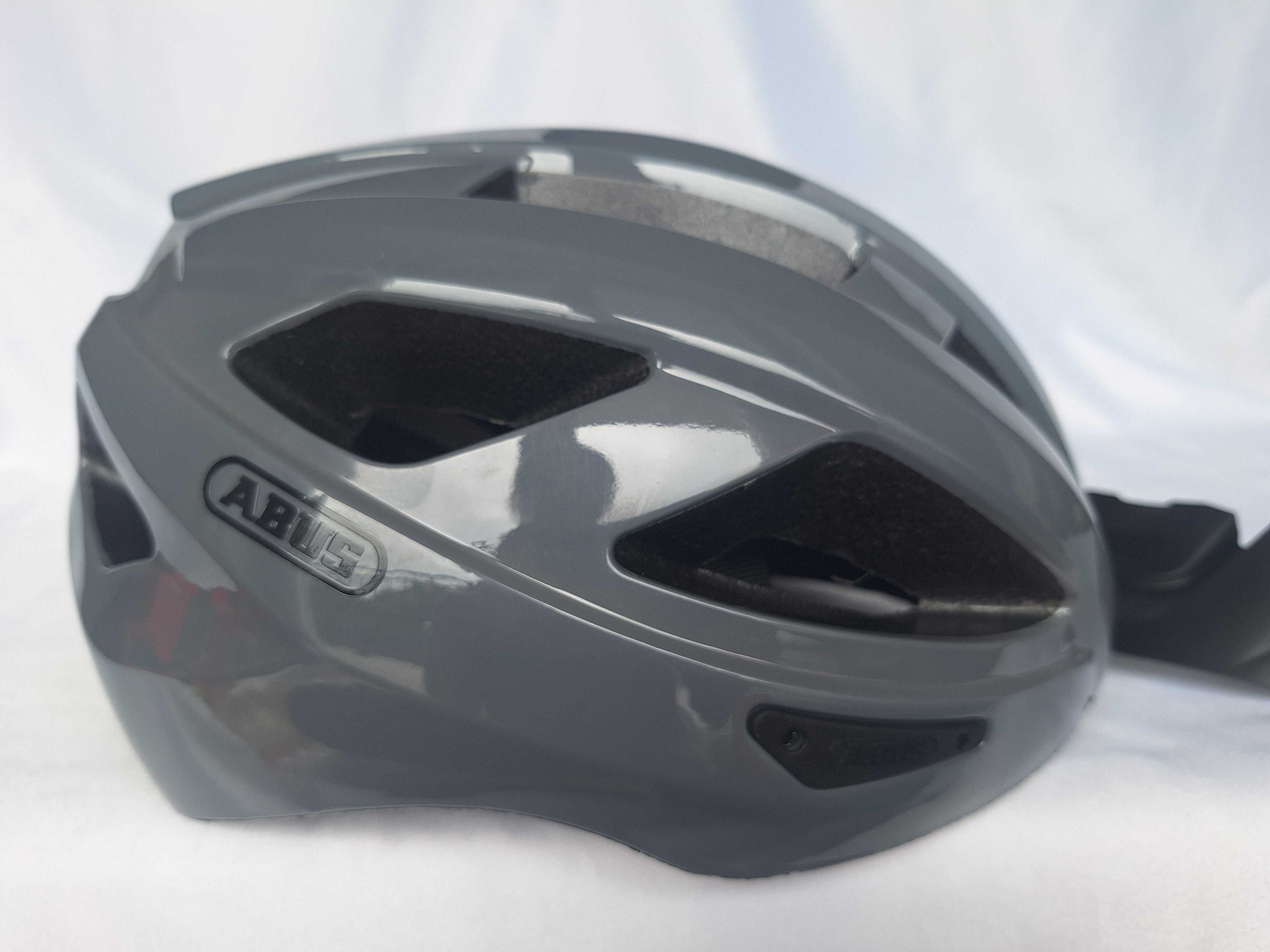 Kask rowerowy Abus Macator Race Grey L 58-62cm