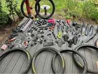 CZĘŚCI ROWEROWE Opony Enduro DH Górskie Shimano Sram
