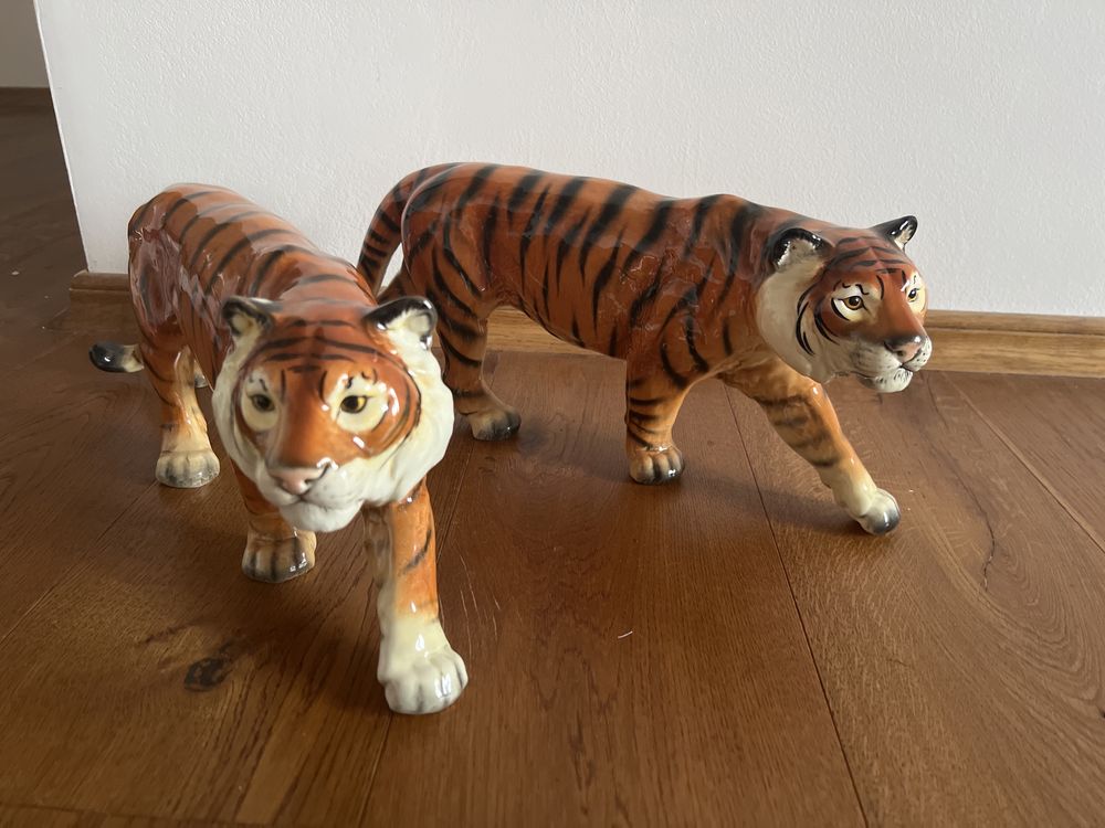 Вінтаж: фарфор фігури статуетки Тигри  Goebel