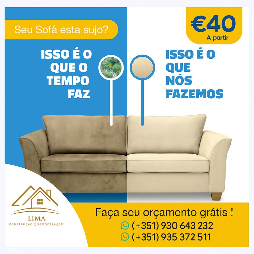 Limpeza de estofados