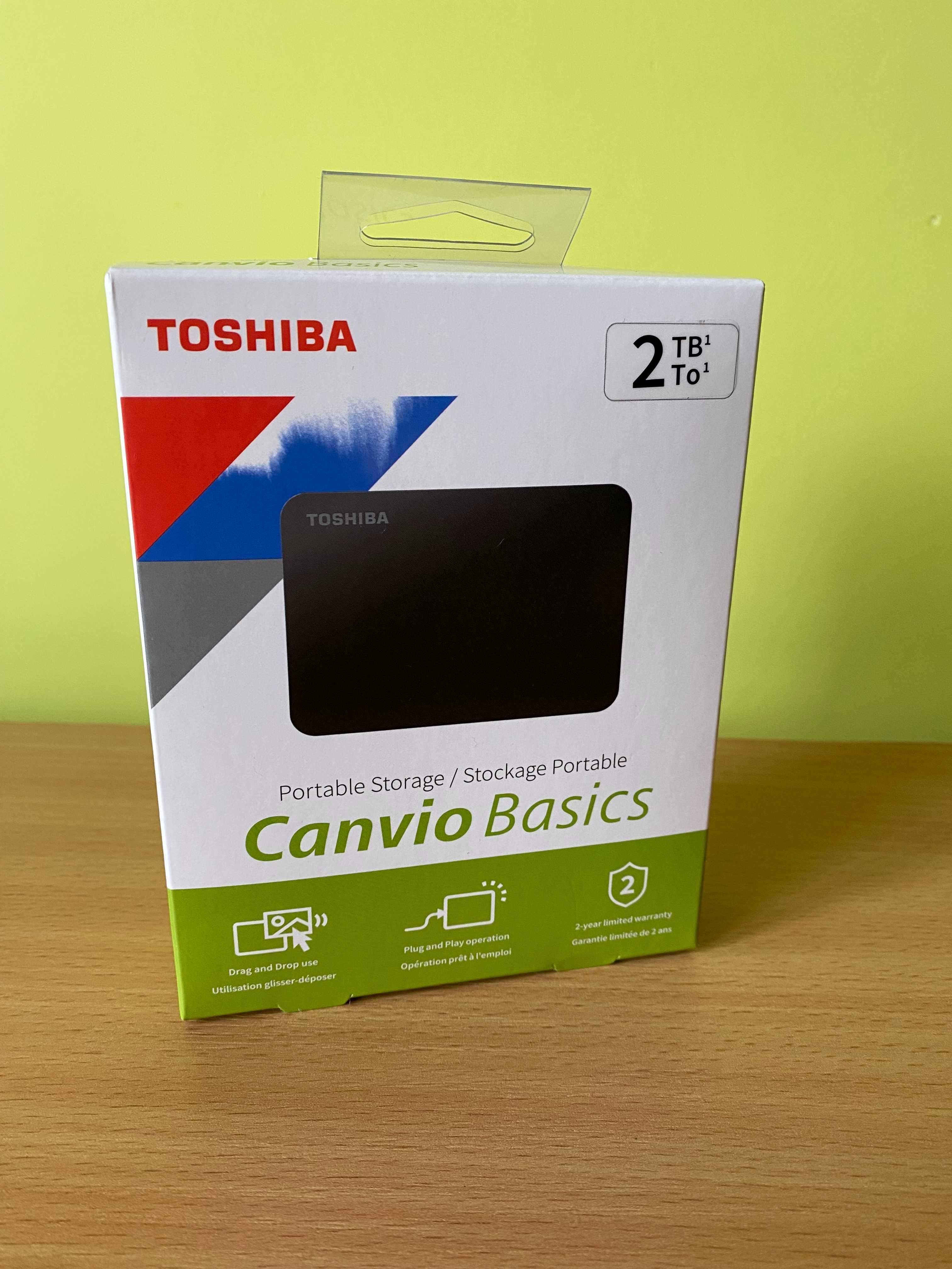 Dysk zewnętrzny Toshiba Canvio Basics 2TB