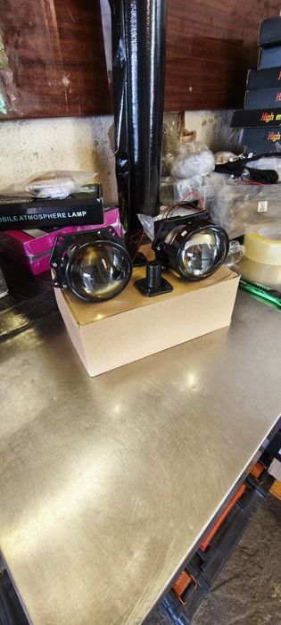 Светодиодные Bi led линзы 3 дюйма 45вт Цена за комплект 2 шт