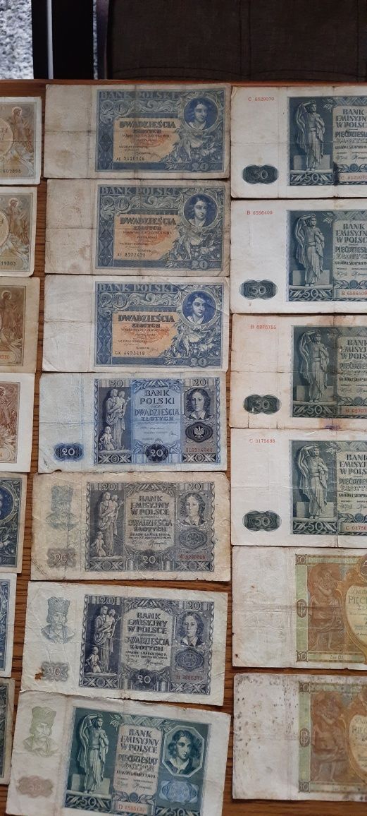 Banknoty polskie kolekcja wyprzedaż