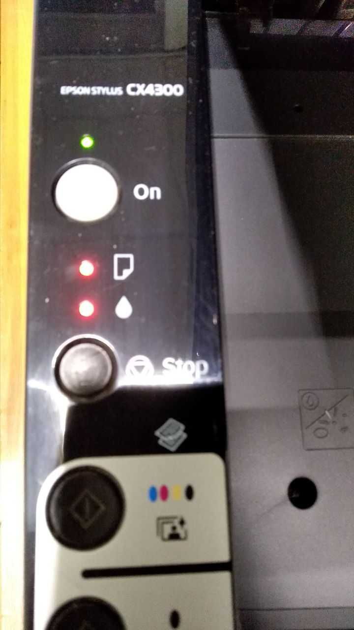 Принтер струйный Epson CX4300 без картриджей под восстановление