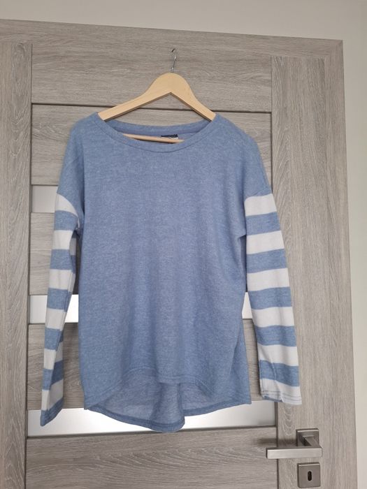 niebieski sweter damski M