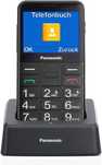 Telefon komórkowy Panasonic KX-TU155 512 MB 2G czarny