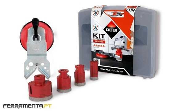 Kit 4 brocas diamante DRYGRÉS Rubi 50917