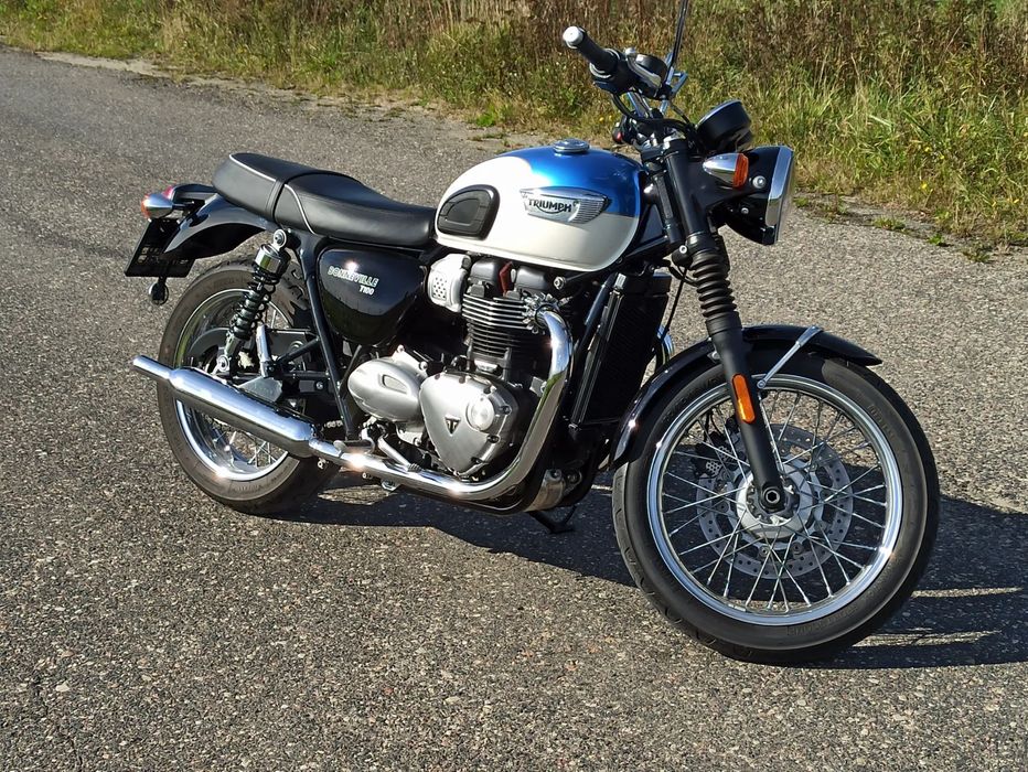 Triumph Bonneville T100 niski przebieg pierwsza rej. 2019r. bezwypadkowy, piękny