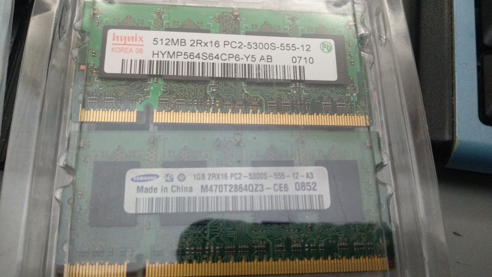 Memórias RAM para portáteis