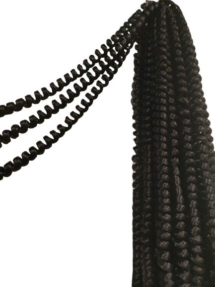 90 pasm 30cm sztuczne włosy doczepiane włosy czarne