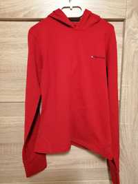 Bluzka bluza TH Tommy Hilfiger czerwona dopasowsna