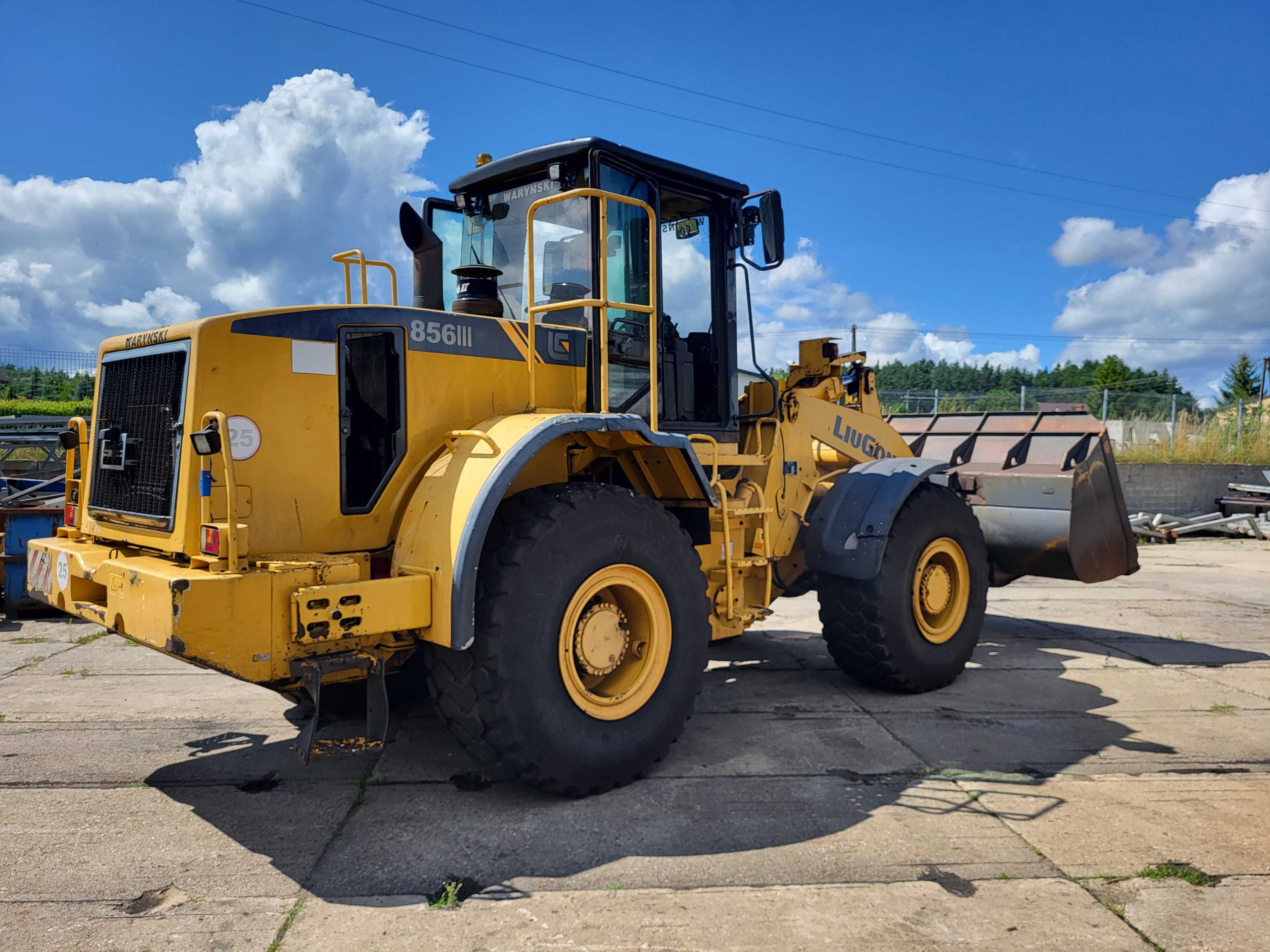 Ładowarka czołowa Waryński LiuGong 856 III – 2014 r.