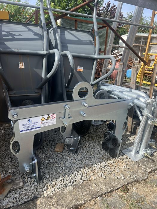 Pinça (tesoura) para pegar em pedra 1000kg