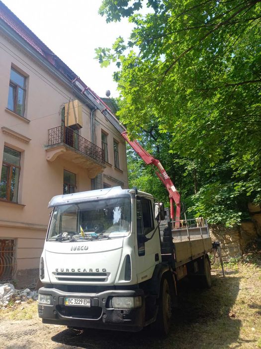 Маніпулятор послуги, кран маніпулятор перевезення Львів. перевозки