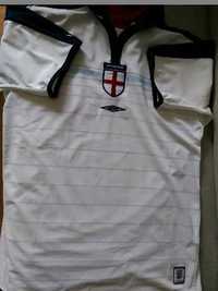 Koszulka dwustronna rep. Anglii w piłce nożnej 2003/2005 z hologramem