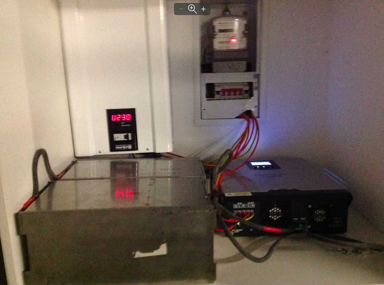 Система автономного электрообеспечения для дома АКБ инвертор